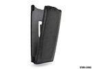 Star-Case® Flip ''Roma'' Linea für Nokia Lumia 920 echt Leder Black