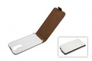 Tasche (Flip Slim) für LG G2 white