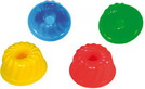 Sandformen Kuchen, 4fach-sortiert 12cm, 4 Stück