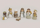 KRIPPEN-SET POLY 7-TLG.3-10CM