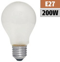 Glühlampe PHILOS A65 Industrielampe E27, 230V, 200W, stossfest, matt