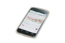 Silicon Case (Flex) für Google E960 Nexus 4 transparent