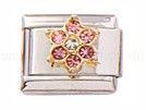 Italian Charm Glieder Armband Motive mit Stein
