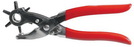 Revolver-Lochzange, für Löcher von 2,1-4,2mm Ø, 22cm lang