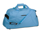 Reisetasche aus Polyester 420D mit Schultergurt. 1 Hauptfach und 2 weitere Faecher, fester Boden.