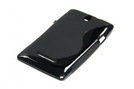 Silicon Case (S-Curve) für Sony Xperia E (C1605) black