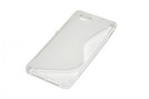 Silicon Case (S-Curve) für Sony Xperia Z1 Compact transparent