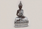 BUDDHA SITZEND A.SOCKEL POLY 30CM