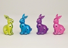 HASE GLAENZEND KERAMIK SORT.9CM