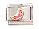 Italian Charm Glieder Armband Motive mit Stein