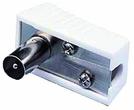 Koaxialwinkelstecker aus Metall