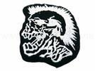 P-132 Aufnäher Patch Skull Punk