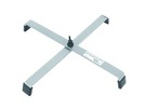 EUROLITE FS-3 Floorstand, Stahl, silber