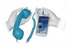 Retro Telefonhörer basicXL blue