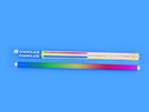 OMNILUX Röhre 18W 600x26mm multicolor
