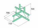 BILOCK BQ2-PAT42V 4-Weg T-Stück