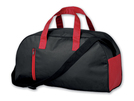 Reisetasche aus Polyester 420D mit Schultergurt. 1 Hauptfach und 1 kleines Fach, fester Boden.
