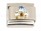 Italian Charm Glieder Armband Motive und Steine