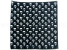 BA-041 Bandana Kopftuch Totenkopf weiß schwarz