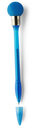 Kugelschreiber 'Blinker', Farbe: Hellblau, Groesse: Ø 1,7 x 19 cm