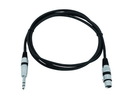 Kabel AXK-20 XLR-Kuppl./Klinke-St.st. 2m
