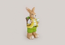 HASE M.EIERKORB AUS TON 25CM