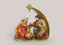 MINIATUR-KRIPPENSZENE POLY 10X5X11CM