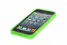 Silicon Case (Flex) für Apple iPhone 5S green