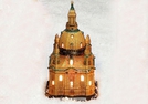 WINDLICHT FRAUENKIRCHE DRESDEN BEL.13X11X20