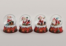 SCHNEEKUGEL NIKOLAUS A.SCHLITTEN 4F.S.POLY 9C