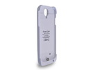 Battery Backup Cover for Samsung i9505 Galaxy S4 White