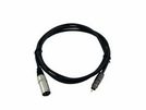Kabel AC-06 Cinch/XLR (M), 60cm, schwarz