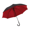 Autom.Stockschirm"Doubly"schwarz/rot, Ø103 cm