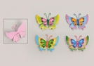 SCHMETTERLING A.KLAMMER METALL 4-F.S.9X7CM