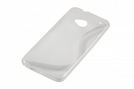 Silicon Case (S-Curve) für HTC One (M7) transparent