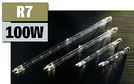 Halogen-Leuchtstab 230V/100W, 78mm, Sockel R7s, 2000h