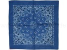 BA-168 Bandana paisley royalblau