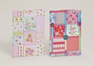 NOTIZBUCH BLUMEN DIN A5 SORT.
