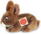 Hase sitzend, braun, 19 cm, Plüsch