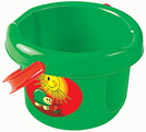 Eimer groß H 14 cm