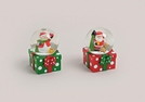 SCHNEEKUGEL NIKOLAUS/SCHNEEMANN 2-F.S.10X7CM}