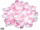 Rosenblätter Blütenblätter weiß rosa 100er
