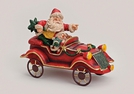 NIKOLAUS IM AUTO POLY 21X11X16CM