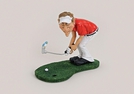 ZIERFIGUR GOLFSPIELER POLY 16X8X13CM