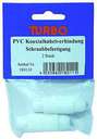 Koaxialkabelverbinder aus PVC, schraubbar