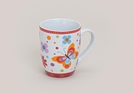 BECHER SCHMETTERLING PORZ.10CM