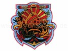 P-112 Aufnäher Patch Kaptain Skull