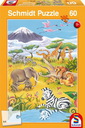 Puzzle Savannentiere, 60 Teile, 1Stück