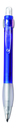 Kugelschreiber 'Clear', Farbe: Blau, Groesse: Ø 1,4 x 13,1 cm
