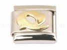 Italian Charm Glieder Armband Buchstaben "Q"